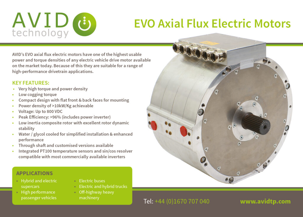 Axial flux motors EMobility Engineering