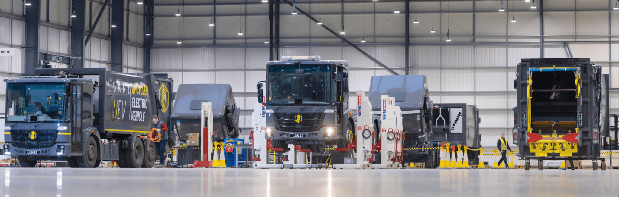 Biffa and Lunaz to upcycle and electrify refuse truck fleet E