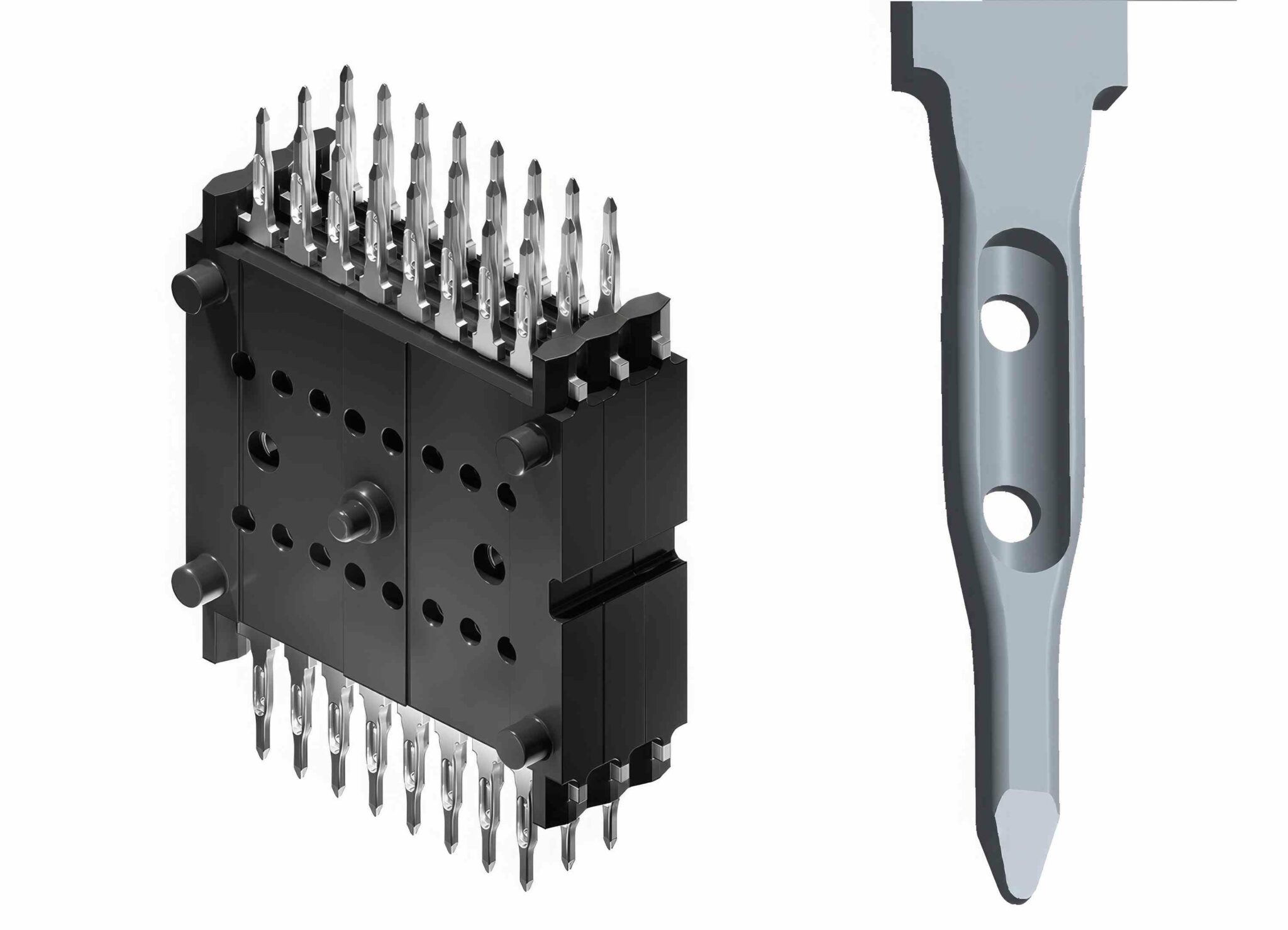 Stackable connectors that simply snap in place - E-Mobility Engineering